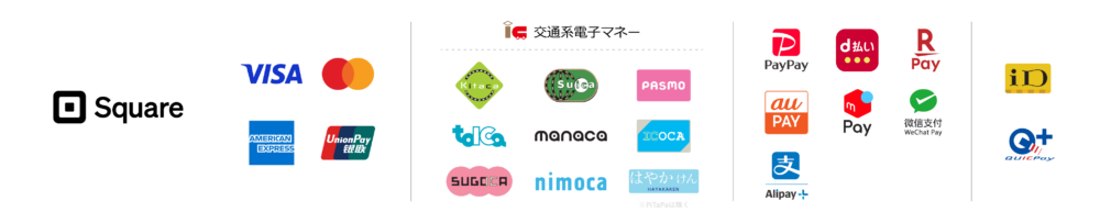 キャッシュレス決済サービス一覧